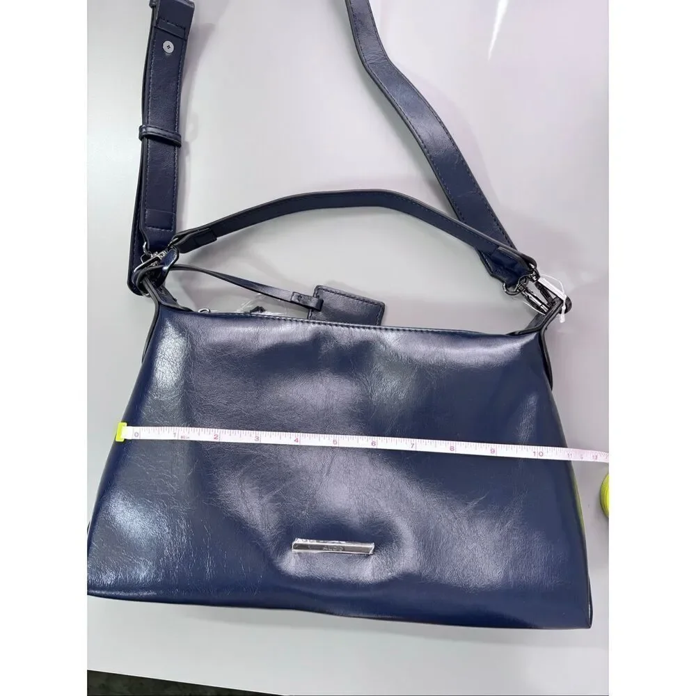 Aldo boho shoulder crossbody bag blue new